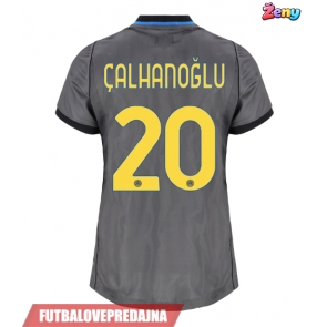 Lacne Ženy Futbalové dres Inter Milan Hakan Calhanoglu #20 2026-27 Krátky Rukáv - Tretina